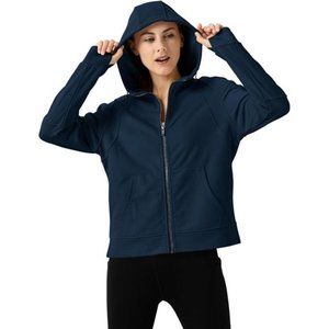 Women's Full Zip Up Hoodie Cotton Thin Zipper Hooded Athletic Sweatshirt Jacket